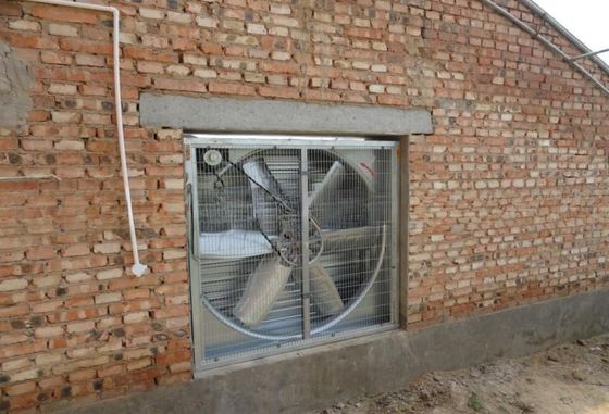 Ventilatore di estrazione di corrente alternata montato a parete da 48 pollici con ventilazione in serra a motore Siemens Silver