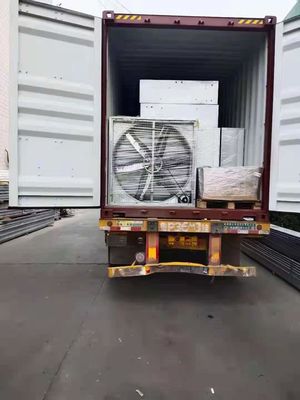 Ventilatore di estrazione di corrente alternata montato a parete da 48 pollici con ventilazione in serra a motore Siemens Silver
