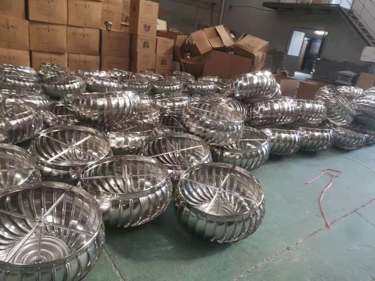 Ventilatore di copertura a scarico a vento in acciaio inossidabile per ventilazione industriale 300-1000 mm