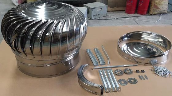 Ventilatore di scarico per turbine a ventilazione a vento del tetto personalizzato per un'efficienza ottimale