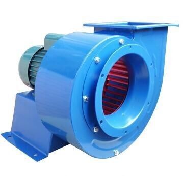Ventilatore di scarico centrifuga in fibra di vetro anticorrosione con motore ABB e montaggio in piedi libero
