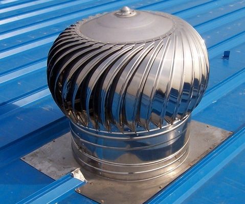 Ventilatore per soffia del tetto in acciaio inossidabile a vento a potenza zero per la ventilazione dell'aria fresca