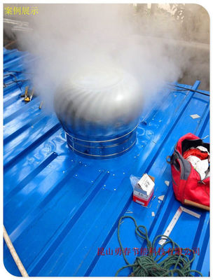 Ventilatore per soffia del tetto in acciaio inossidabile a vento a potenza zero per la ventilazione dell'aria fresca