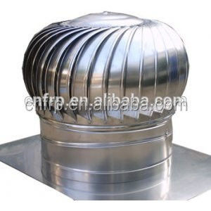 Aggiornare la tua turbina eolica Ventilatori di acciaio inossidabile Ventilatore della turbina d'aria
