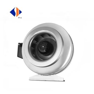 Economica Hidroponica Sala di coltivazione condotto mini ventilatore centrifugale in linea con lama in acciaio