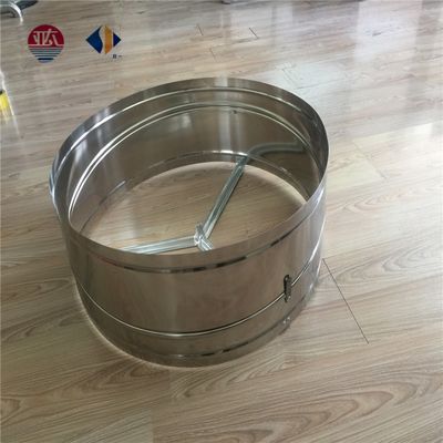 La lamina in acciaio inossidabile senza ventola elettrica per la ventilazione e la circolazione dell'aria del magazzino