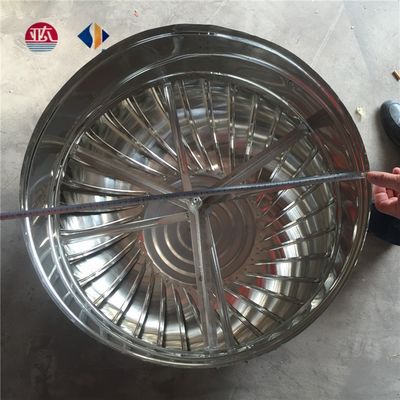 Ventilatore del tetto senza alimentazione Turbina Ventilatori Whirlybird con peso di progettazione leggero kg 4,2-12.5