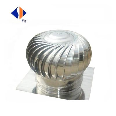 Ventilatore di turbina a copertura a vento in acciaio inossidabile azionato dall'aria per una ventilazione ottimale
