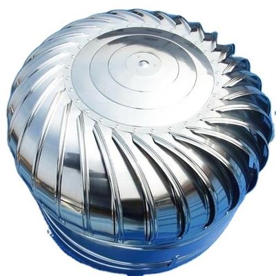 Ventilatore di turbina a copertura a vento in acciaio inossidabile azionato dall'aria per una ventilazione ottimale